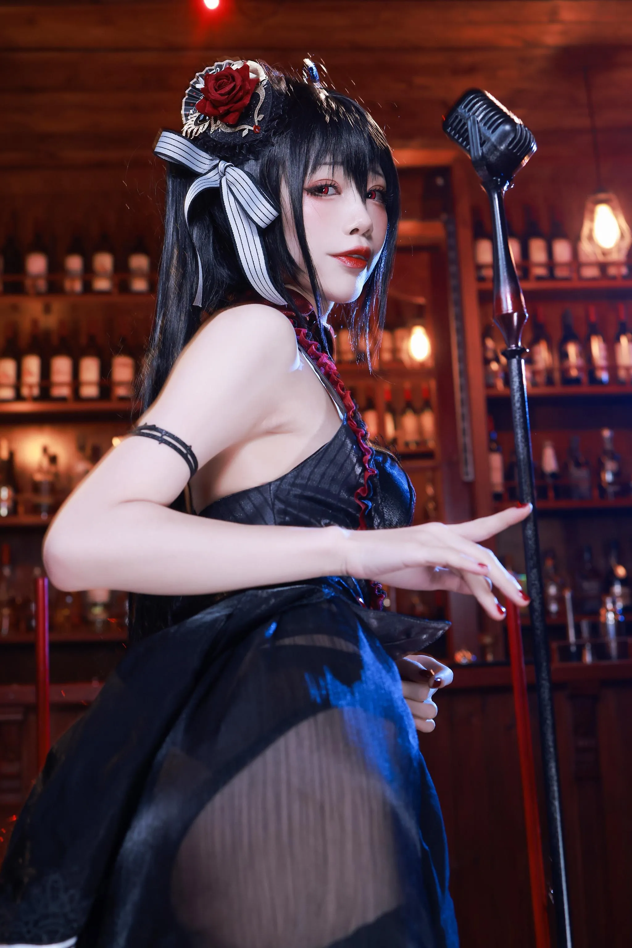 水淼aqua – NO.76 大凤 打歌服 [45P]插图5